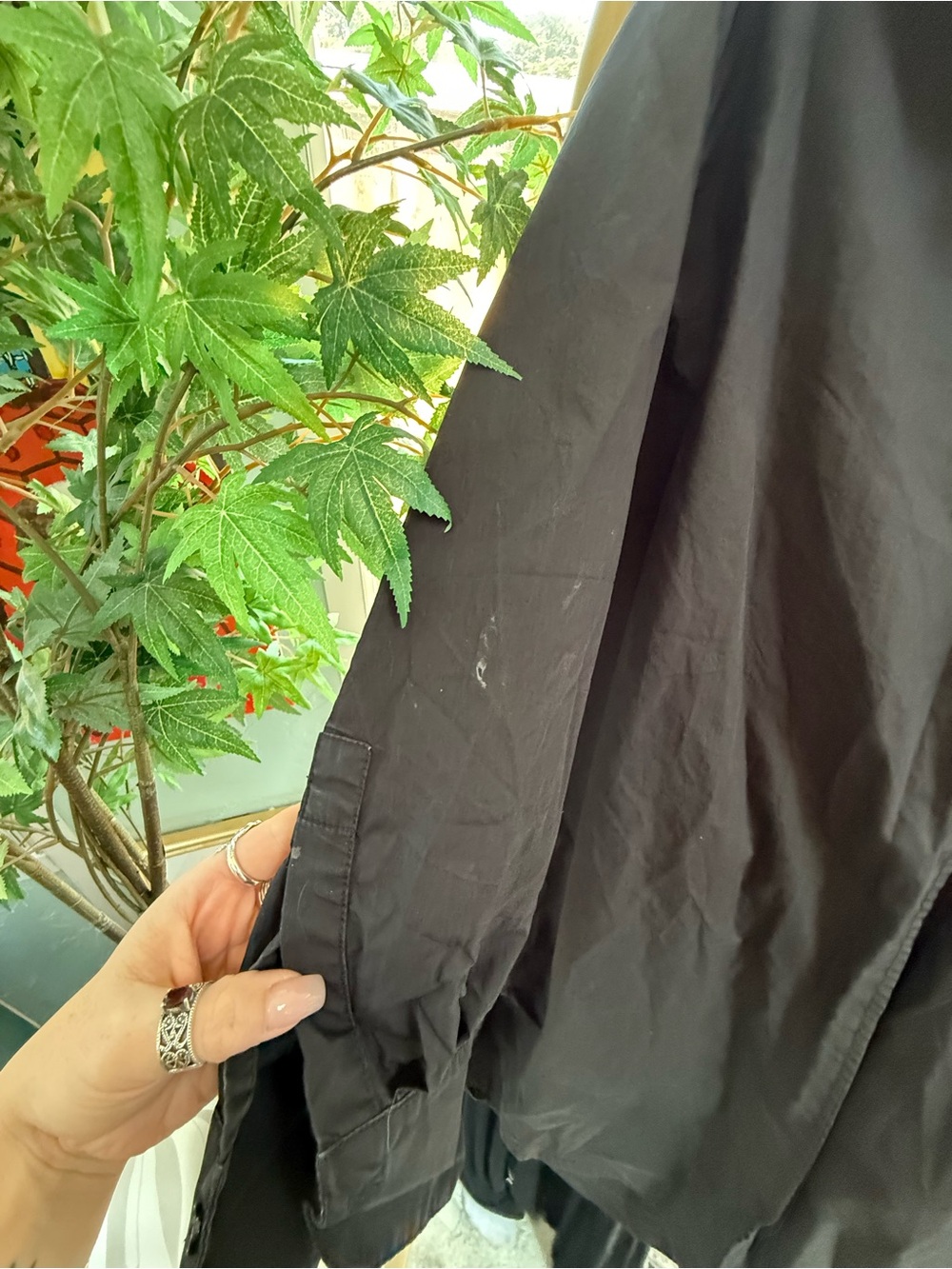 English Factory Black Shirt Dress - Picture 4 of 4